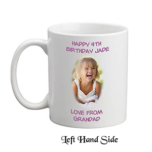 Personalised Birthday Mug Gift - Age 1 - Birthday Party with Photo