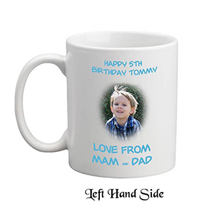 Personalised Birthday Mug Gift - Age 1 - Birthday Party with Photo
