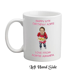 Personalised Birthday Mug Gift - Age 1 - Birthday Party with Photo