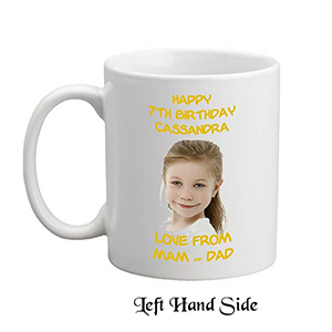 Personalised Birthday Mug Gift - Age 1 - Birthday Party with Photo