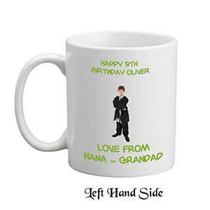 Personalised Birthday Mug Gift - Age 1 - Birthday Party with Photo