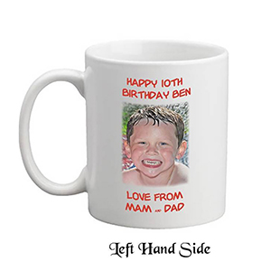 Personalised Birthday Mug Gift - Age 1 - Birthday Party with Photo