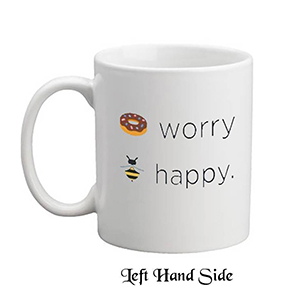 Personalised Mug Gift - Daisy Shades Emoji Mug