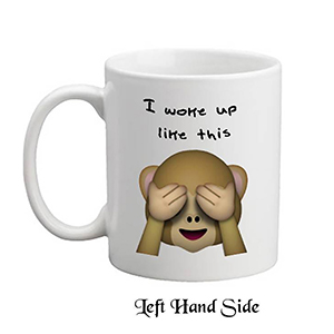Personalised Mug Gift - Daisy Shades Emoji Mug