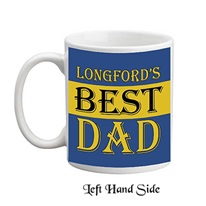Antrims Best Dad Personalised Mug