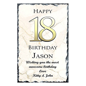 Personalised Birthday Candle - Red Newpaper with photo