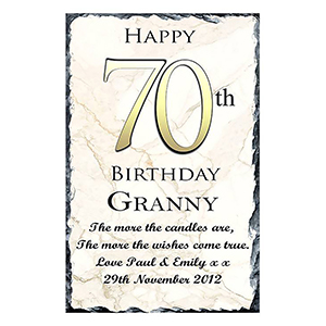 Personalised Birthday Candle - Red Newpaper with photo