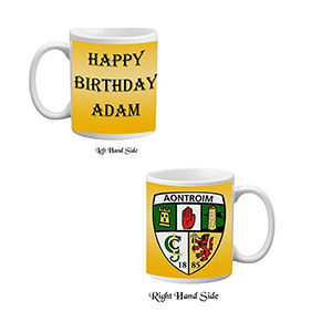 Personalised County Mug Gift - Armagh (Happy Birthday)