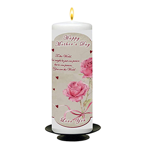 Personalised Mothers Day Candle Gift - Fun Photo
