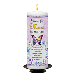 Personalised Mothers Day - Blue Valley of Water with Photo