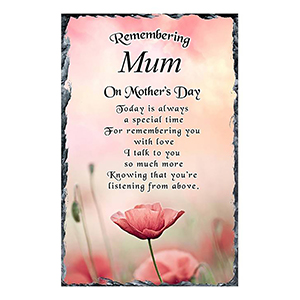 Personalised Mothers Day - Blue Valley of Water with Photo