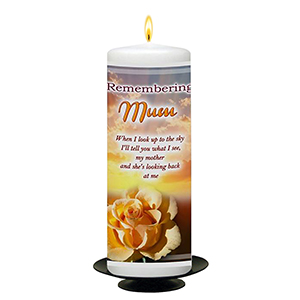 Personalised Mothers Day - Blue Valley of Water with Photo
