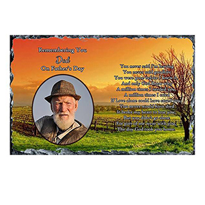 Personalised Remembrance Candle - Boat Sunset with Photo