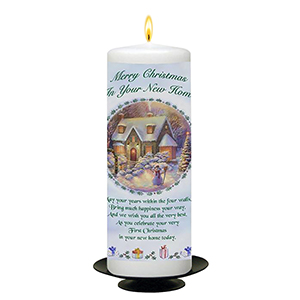 Personalised Christmas Candle Gift - Bear in Box