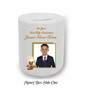 Personalised First Communion Mug Gift - Photo Boy