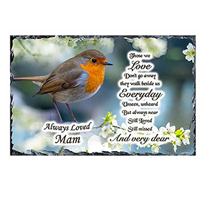 Personalised Mothers Day - Blue Valley of Water with Photo