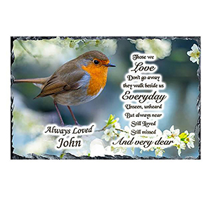 Personalised Remembrance Candle - Butterfly & Sunflowers