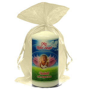 Personalised Remembrance Favour Candle - Tuilip