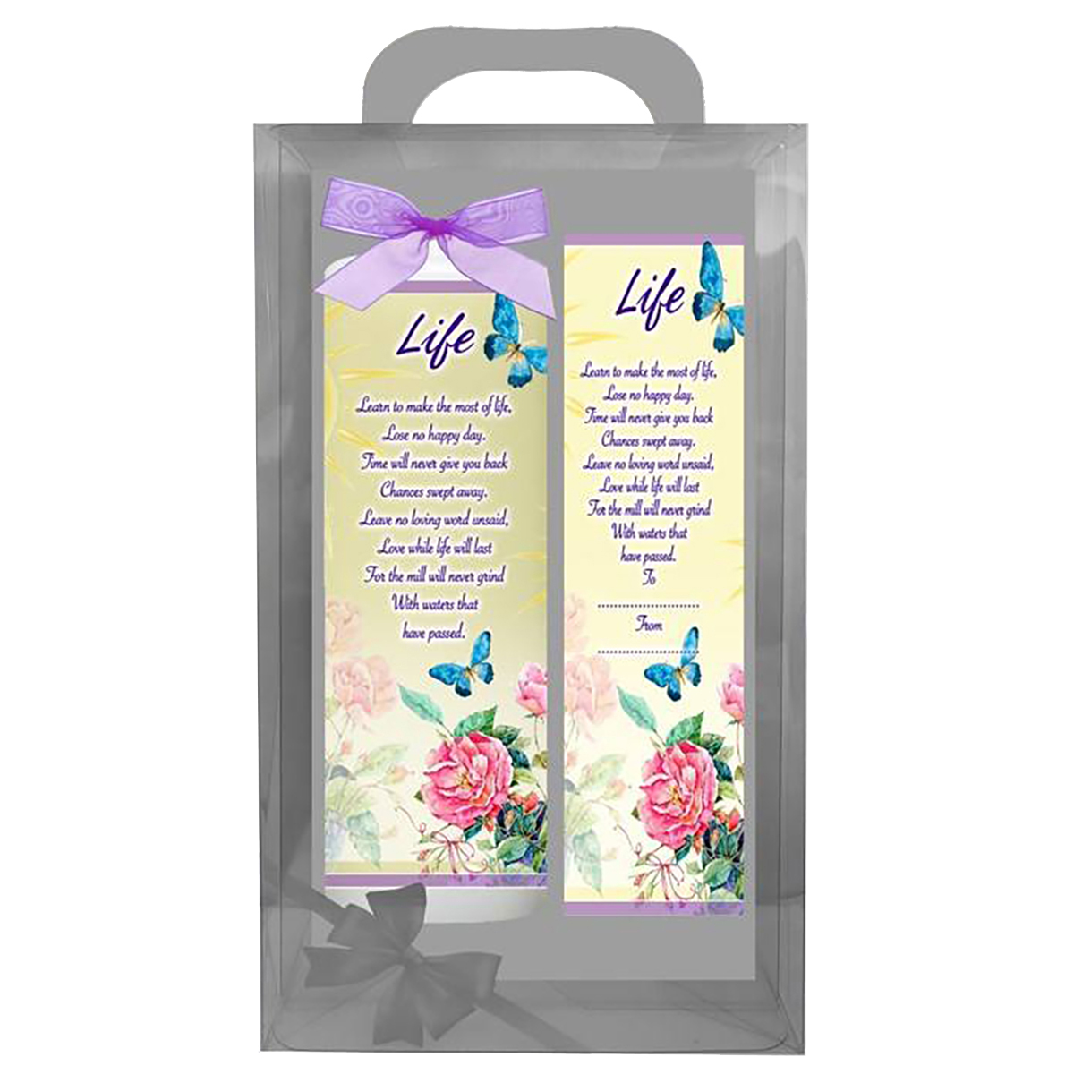 Personalsied Inspirational Candle Gift - Sunlight Life