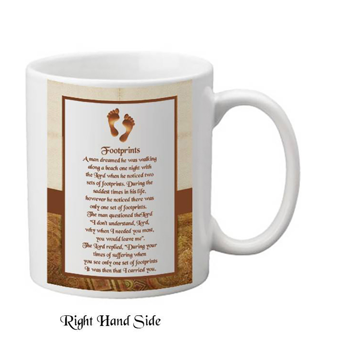 Personalised Mug Gift - Footprints