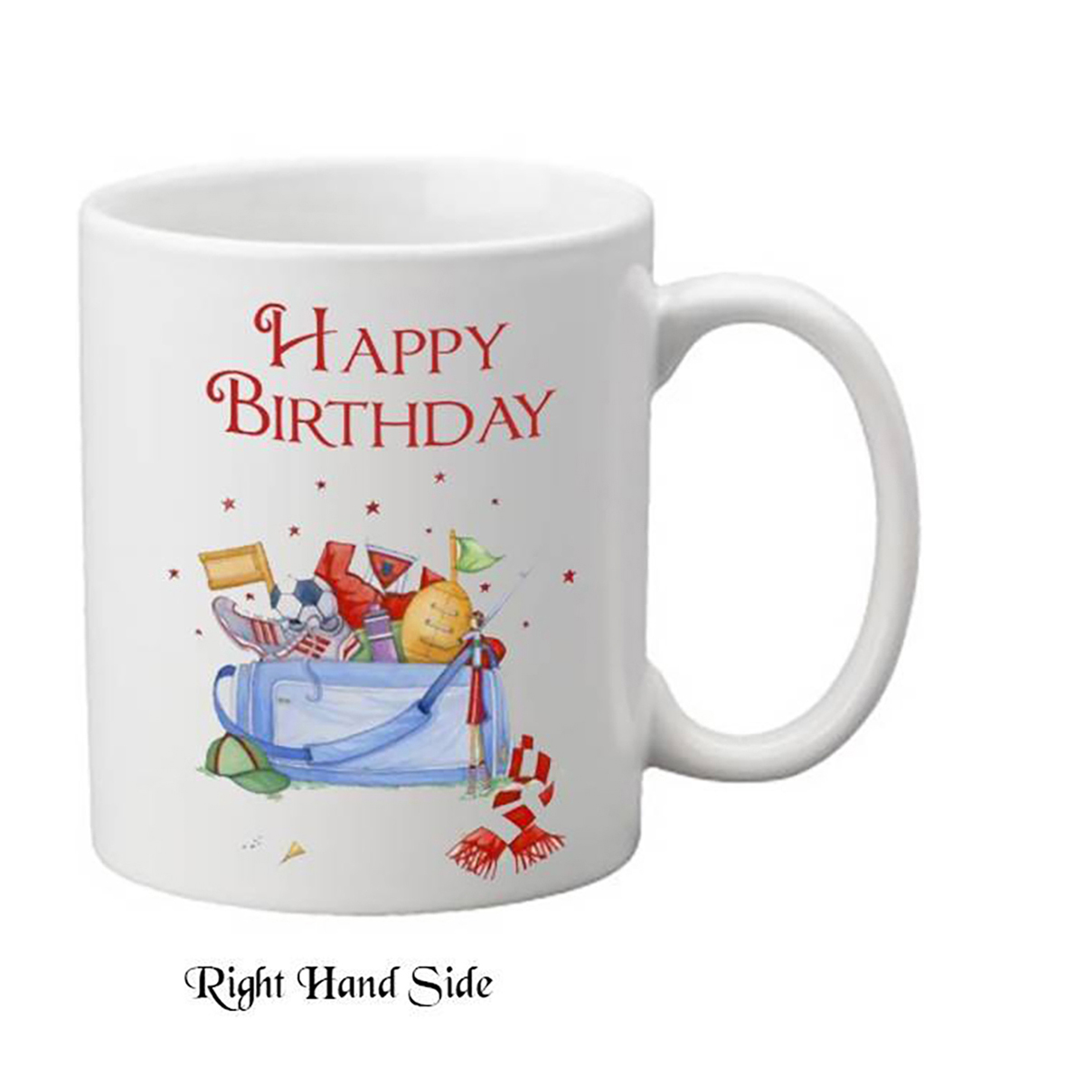 Personalised Birthday Mug Gift - Sports Bag