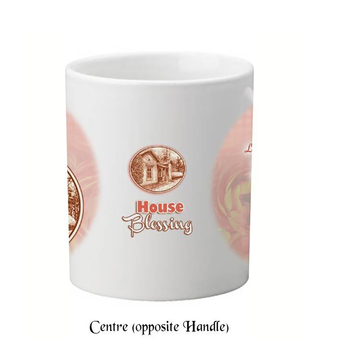 Personalised Mug Gift - House Blessing House Sketch