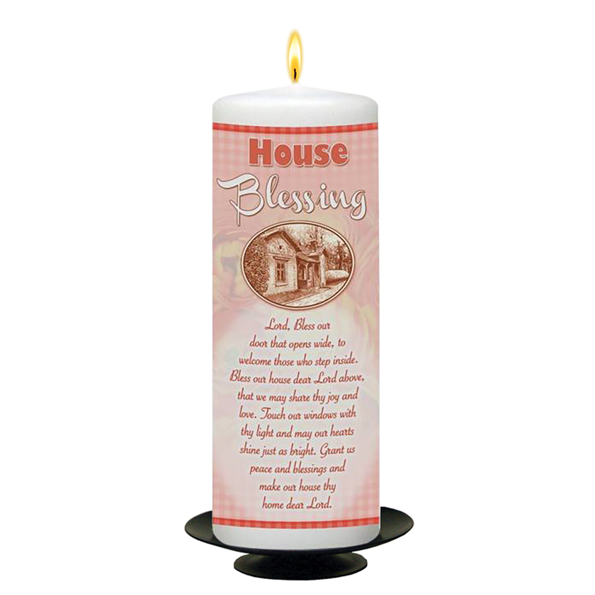 Personalised New Home Candle Gift - House Blessing