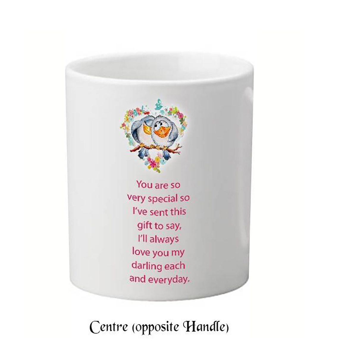 Personalised Mug Gift - Love Birds