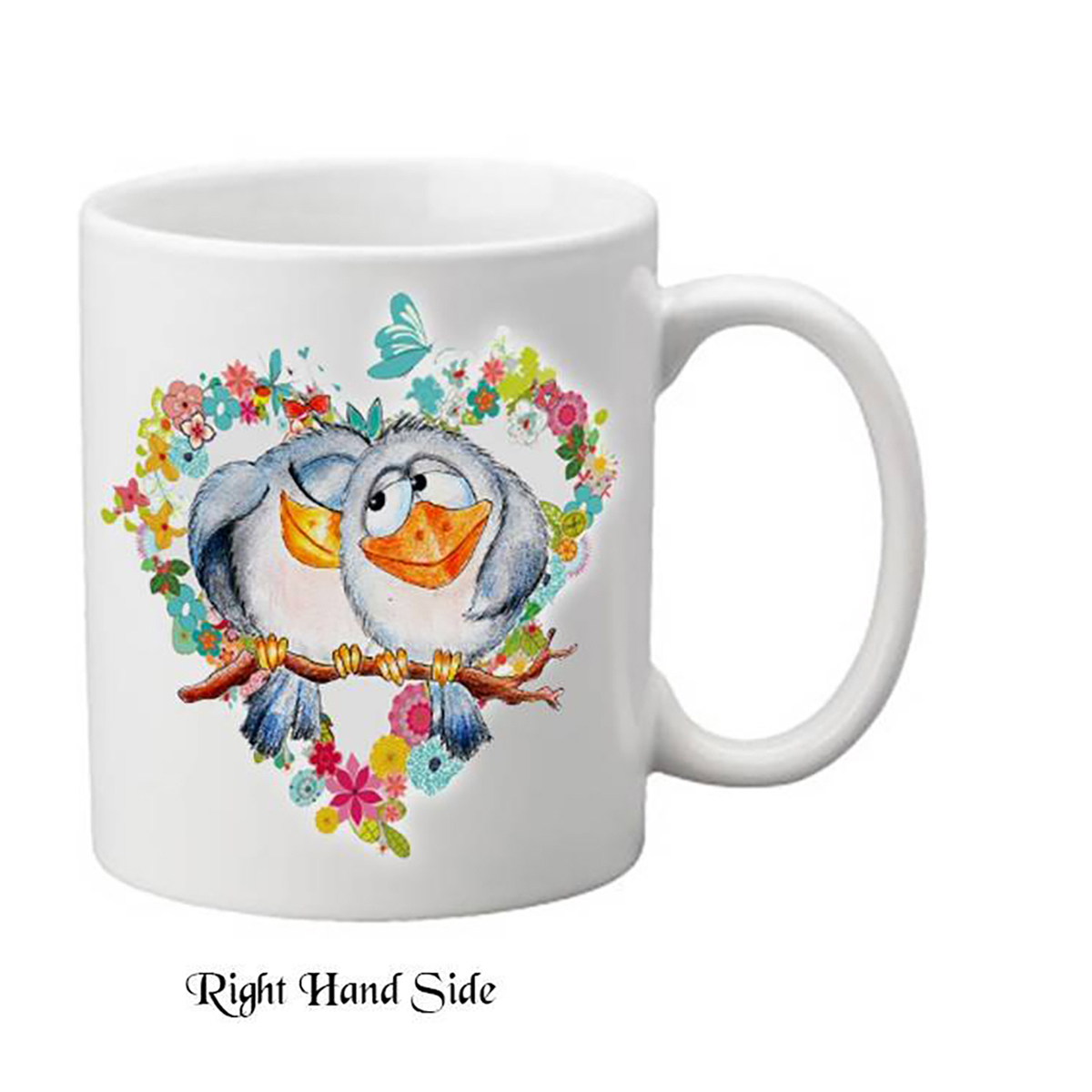 Personalised Mug Gift - Love Birds