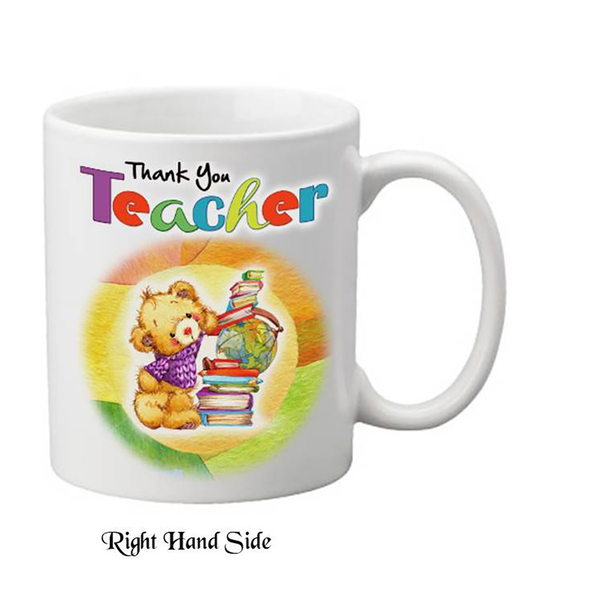 Personalised Thank You Teacher Mug Gift - Ted & World of Books