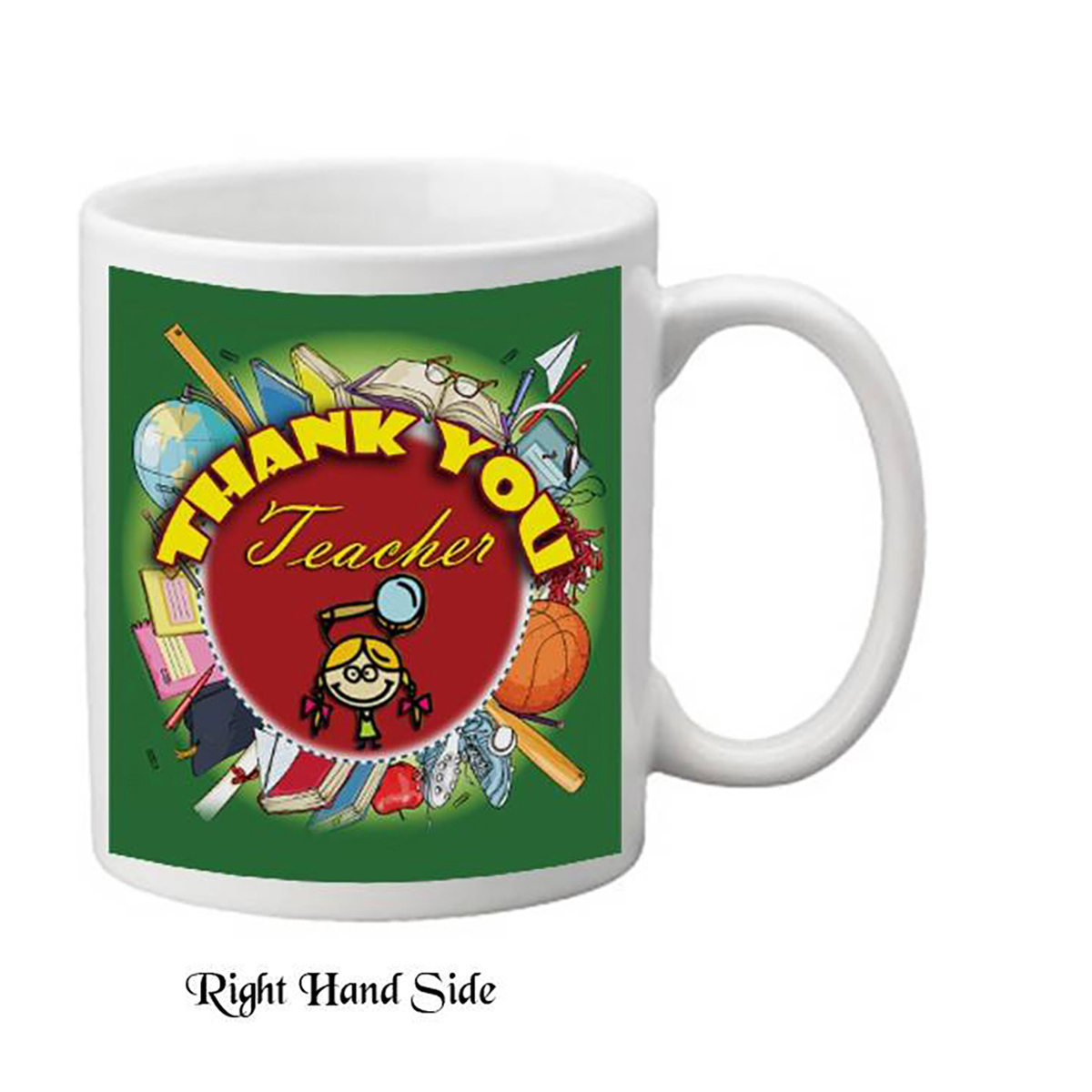 Personalised Thank You Teacher Mug Gift - World of Learning