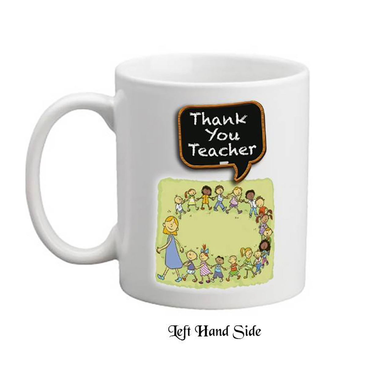 Personalised Thank You Teacher Mug Gift - Grown Up