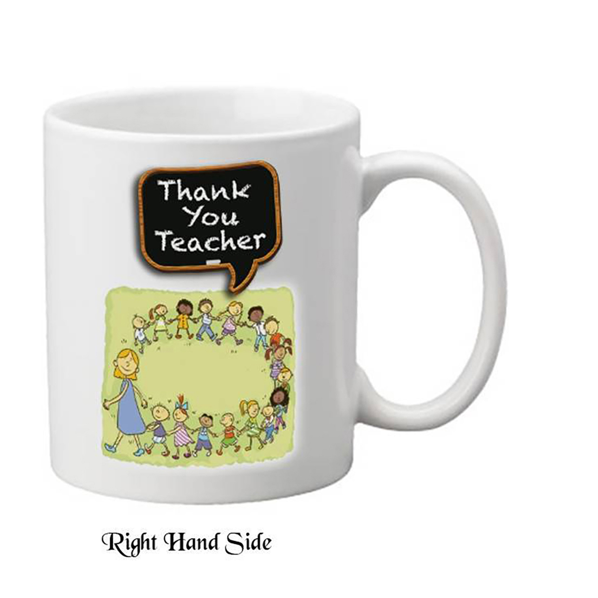 Personalised Thank You Teacher Mug Gift - Grown Up