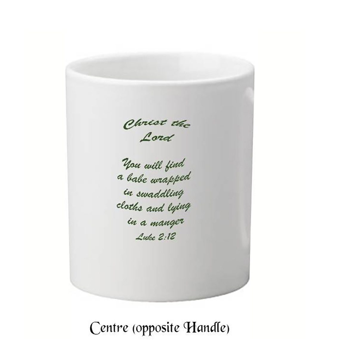 Personalsied Christmas Mug Gift - Jesus