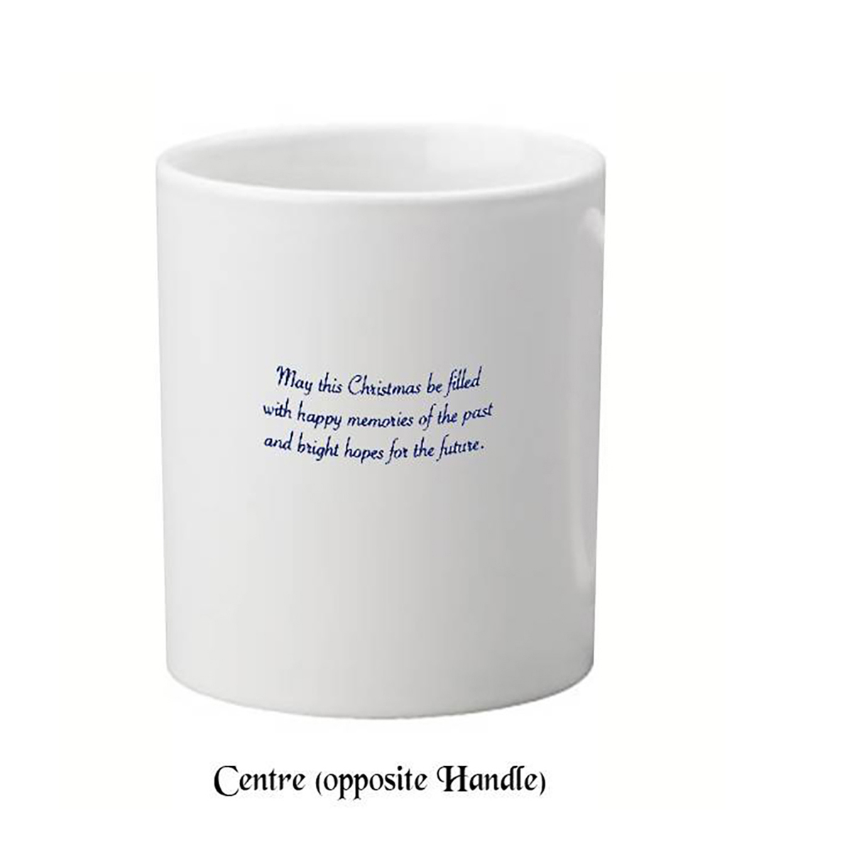 Personalsied Christmas Mug Gift - Your First Christmas - Snow Scene & Couple