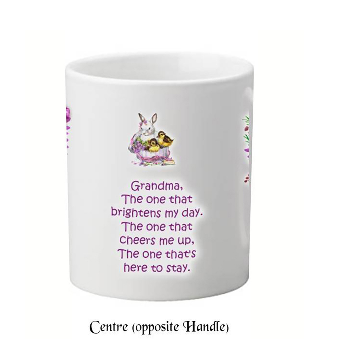 Personalised Mug Gift - Bunny & Chick Grandma