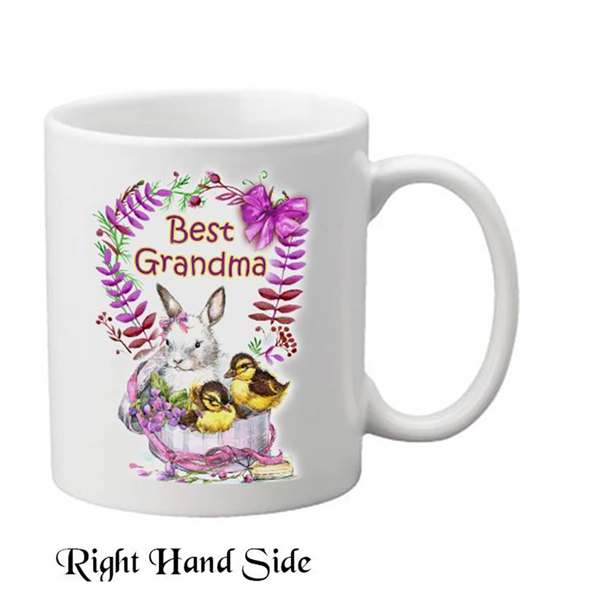 Personalised Mug Gift - Bunny & Chick Grandma