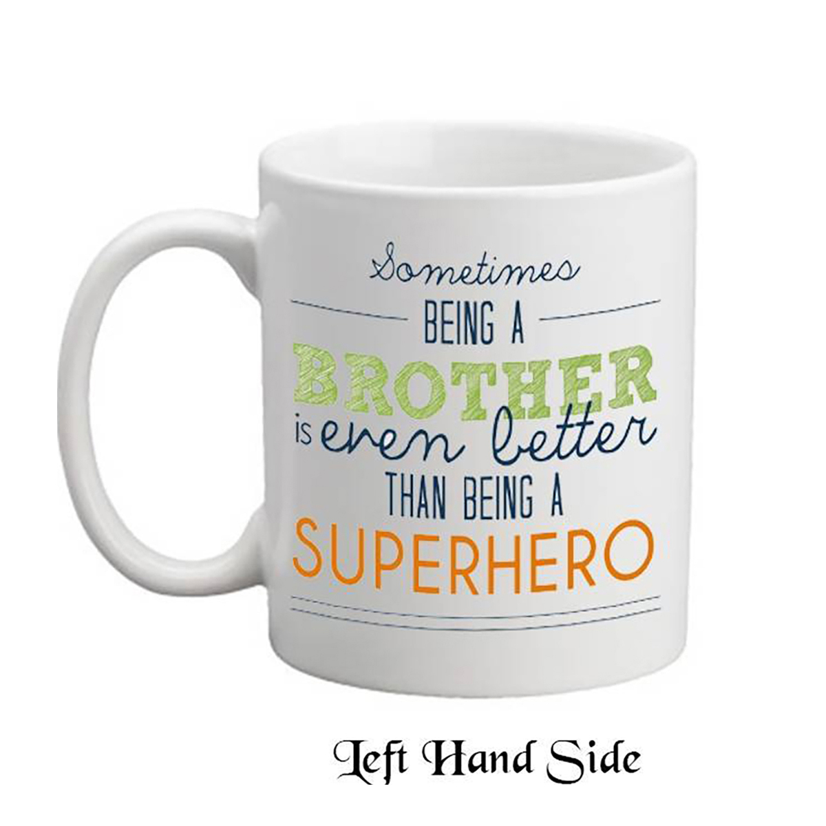 Personalised Mug Gift - Super Hero Brother