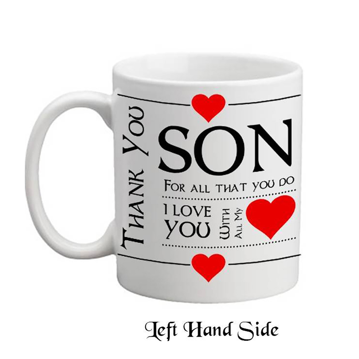 Thank You For All That You Do Son Mug
