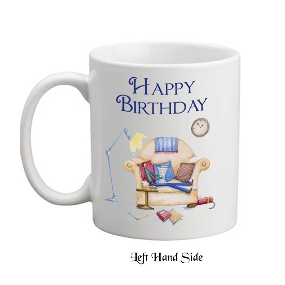 Personalised Birthday Mug Gift - Chair