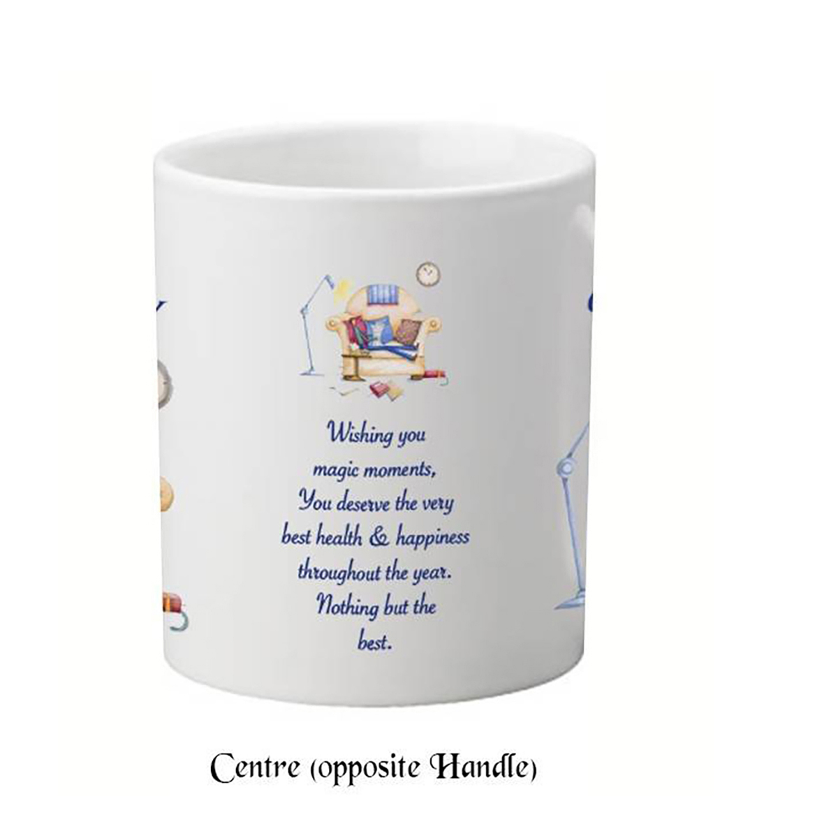 Personalised Birthday Mug Gift - Chair