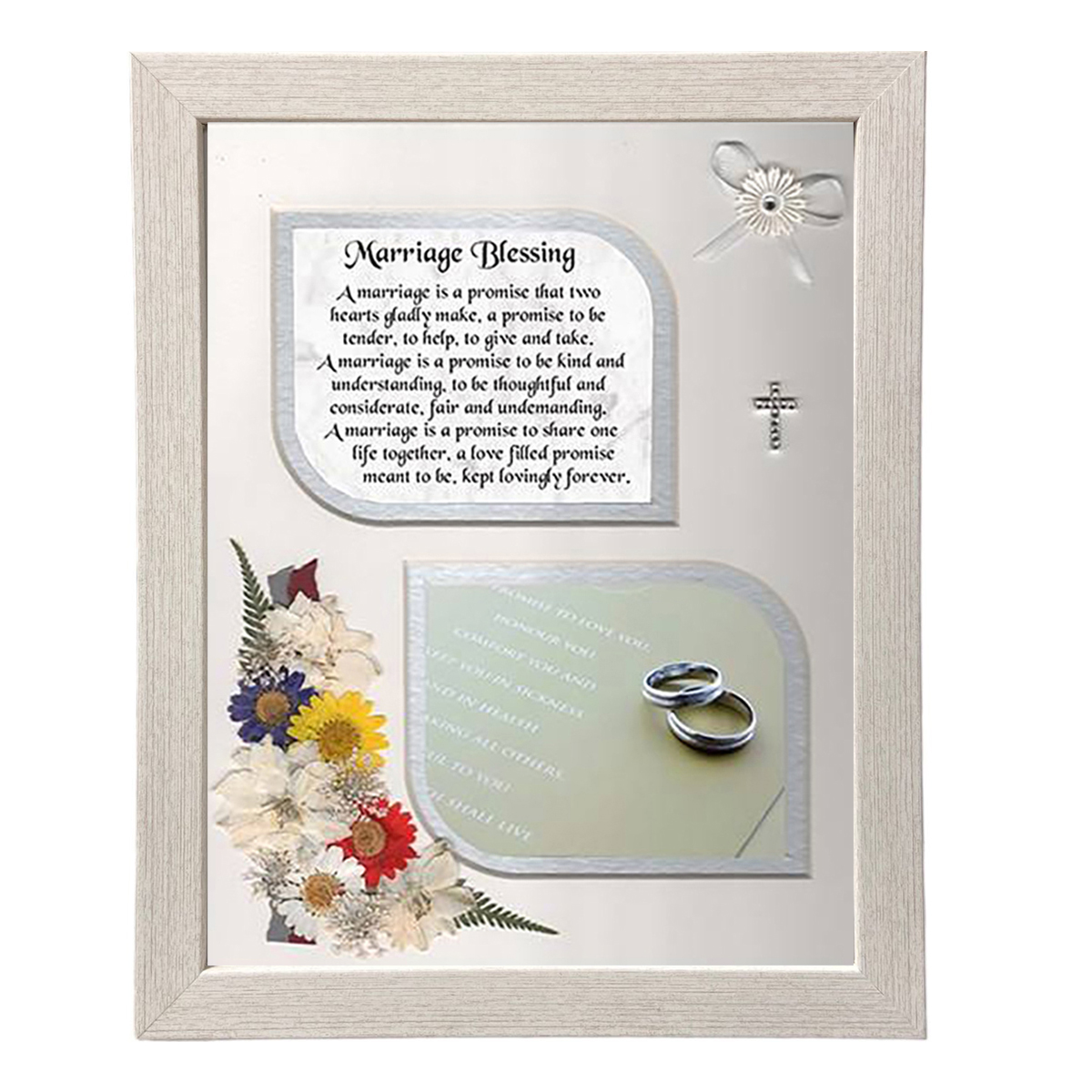 Personalised Wedding Frame - Marriage Blessing