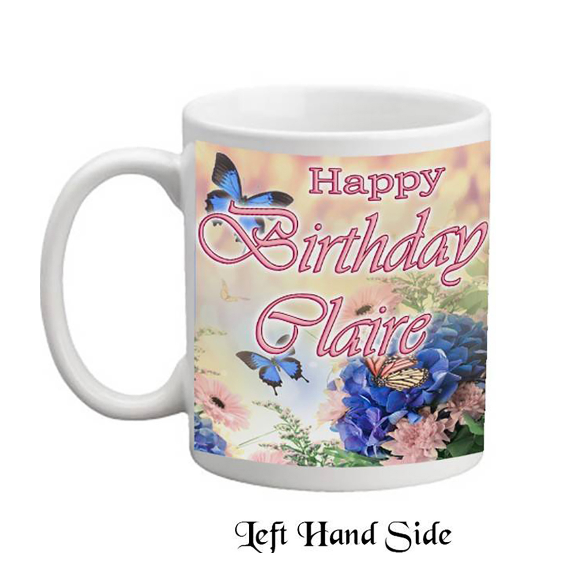 Personalised Birthday Mug Gift - Zinnia