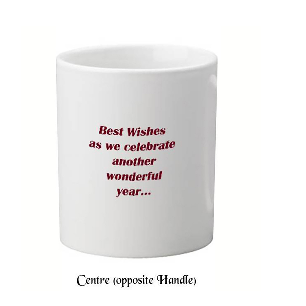 Personalised Birthday Mug Gift - Green Butterfly