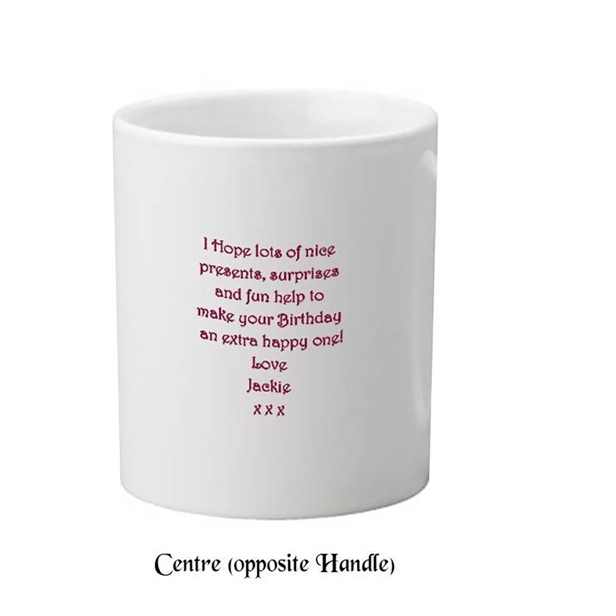 Personalised Birthday Mug Gift - Presents
