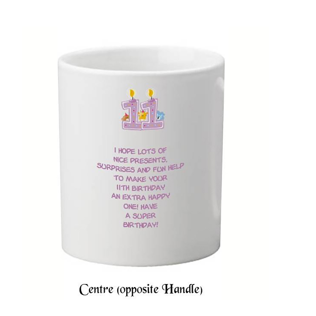 Personalised Birthday Mug Gift - Age 11 - Birthday Party with Photo
