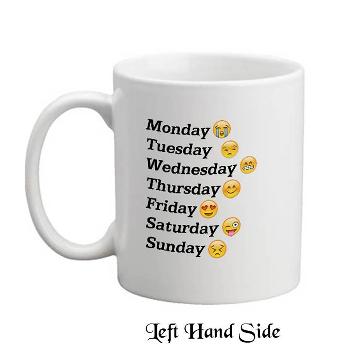 7 Days of Emojis Mug