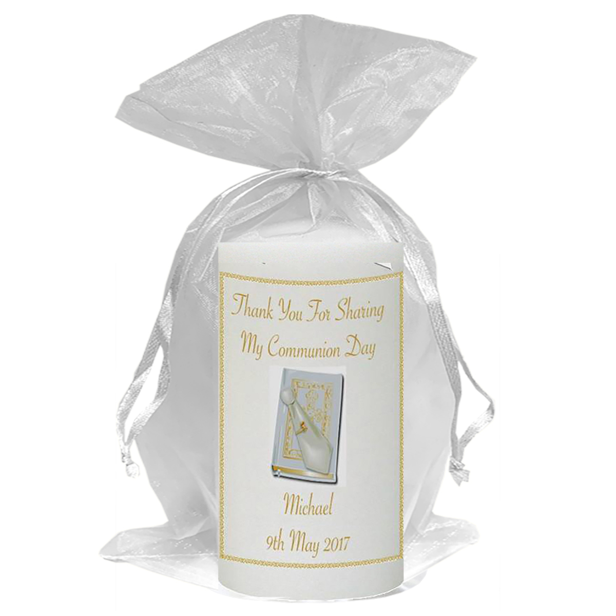 Personalised 1st Holy Communion Favour - Bible & Tie Communion