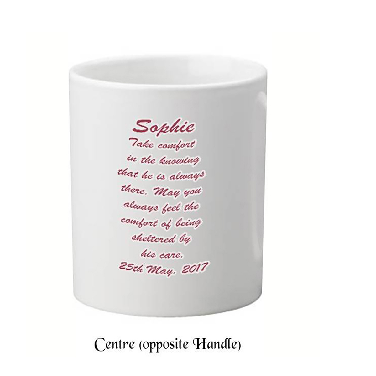 Personalised 1st Holy Communion Mug Gift - Girl & Chalice Personalised