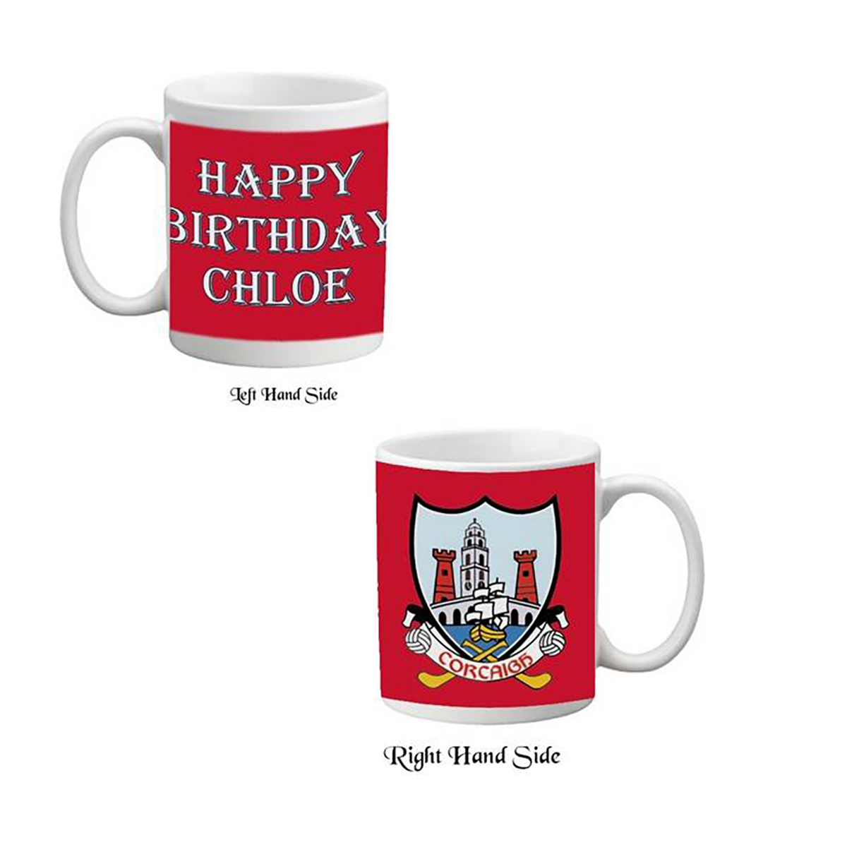 Cork (Happy Birthday) Personalised Mug